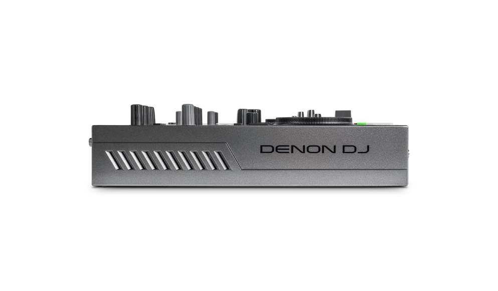 Denon DJ PRIME GO+, 2-Deck Rechargeable Standalone Smart DJ Console with 7-Inch Touchscreen and Engine DJ