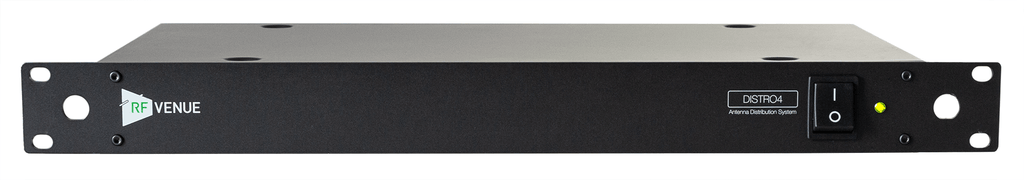 RF Venue DISTRO4 DISTRO4, 4 Channel Antenna Distribution System for Wireless Microphones