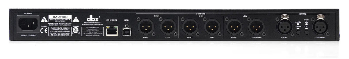 dbx PA2, DriveRack