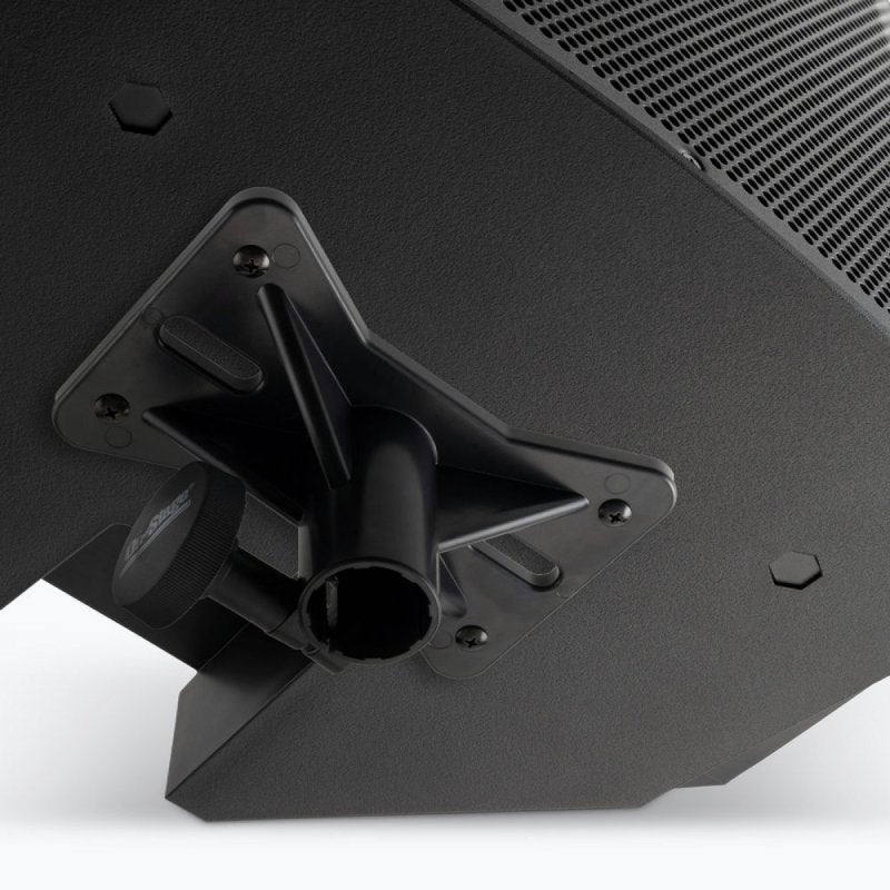 On-Stage EB9760, Exterior Mounting Bracket, Heavy-duty Plastic Construction, Black