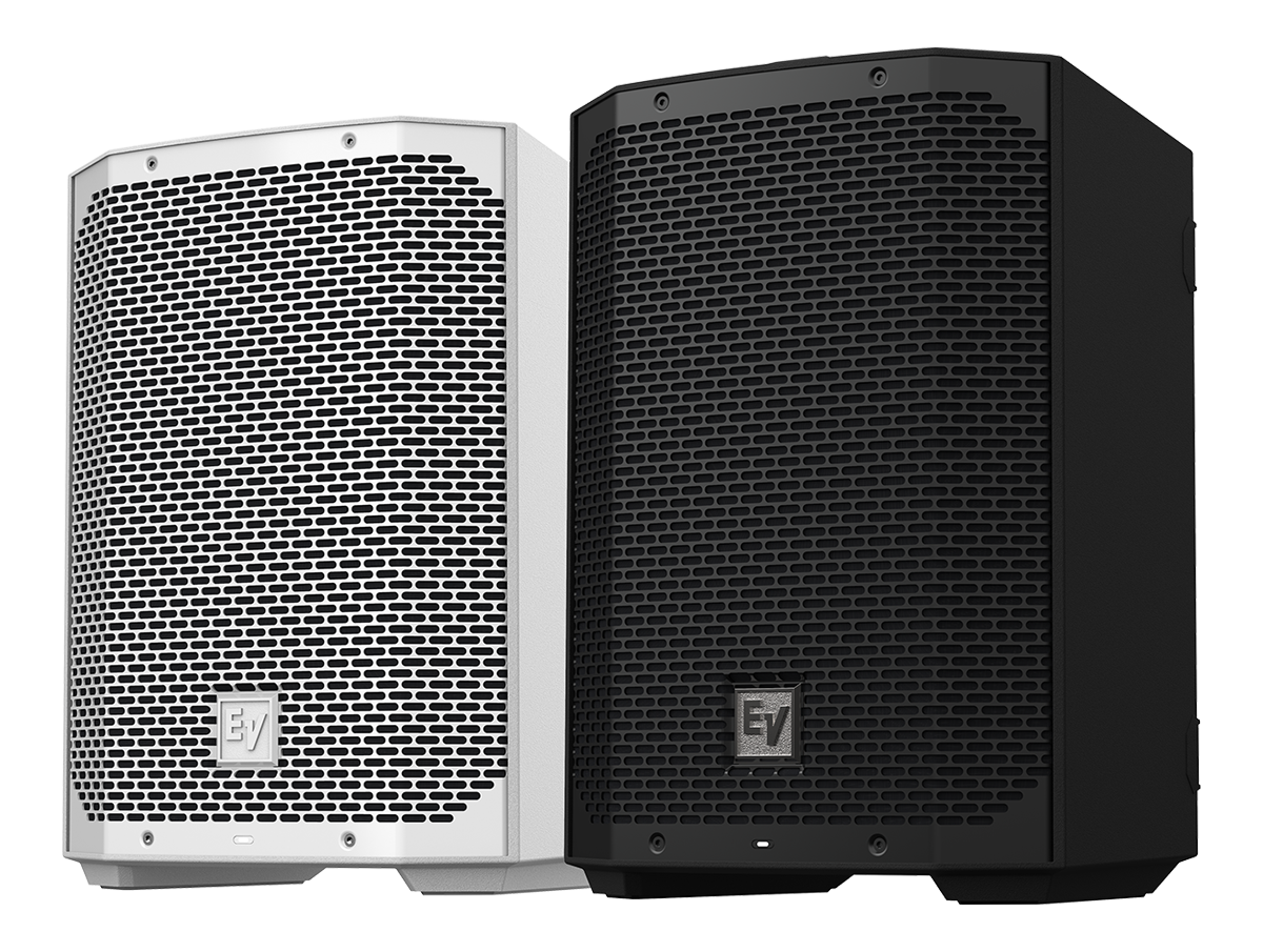 Electro-Voice EVERSE 8 Weatherized Battery-Powered Loudspeaker with Bluetooth (Black)