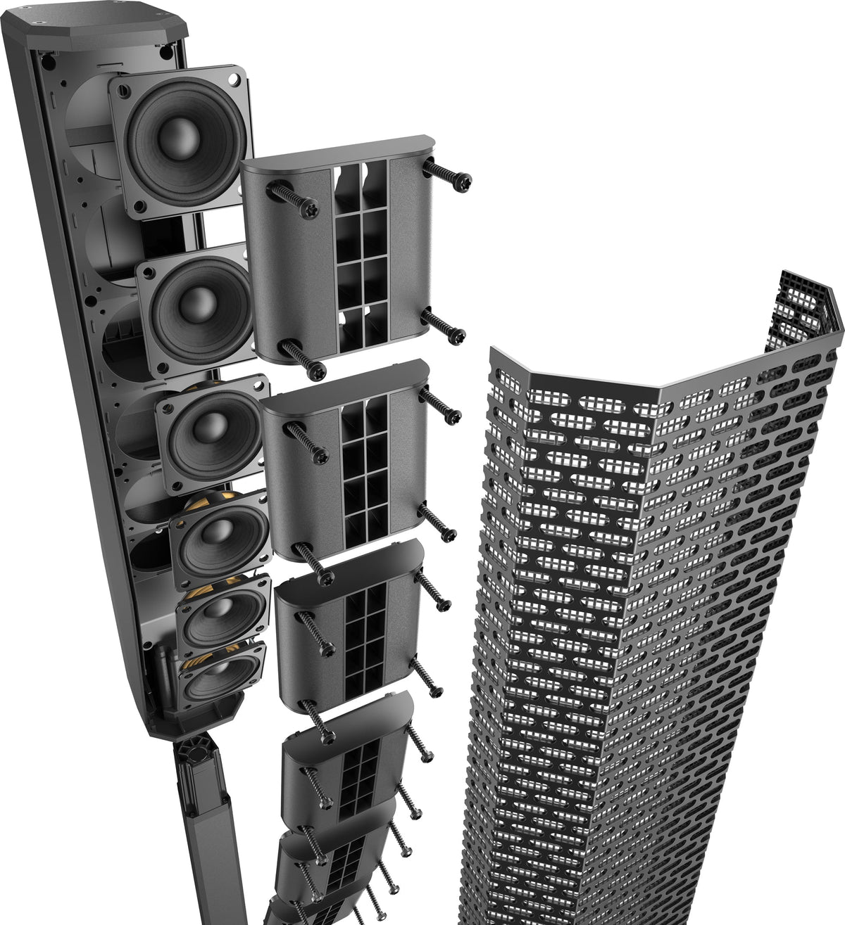 Electro-Voice EVOLVE 30M 1000W Portable Column PA System (Black)