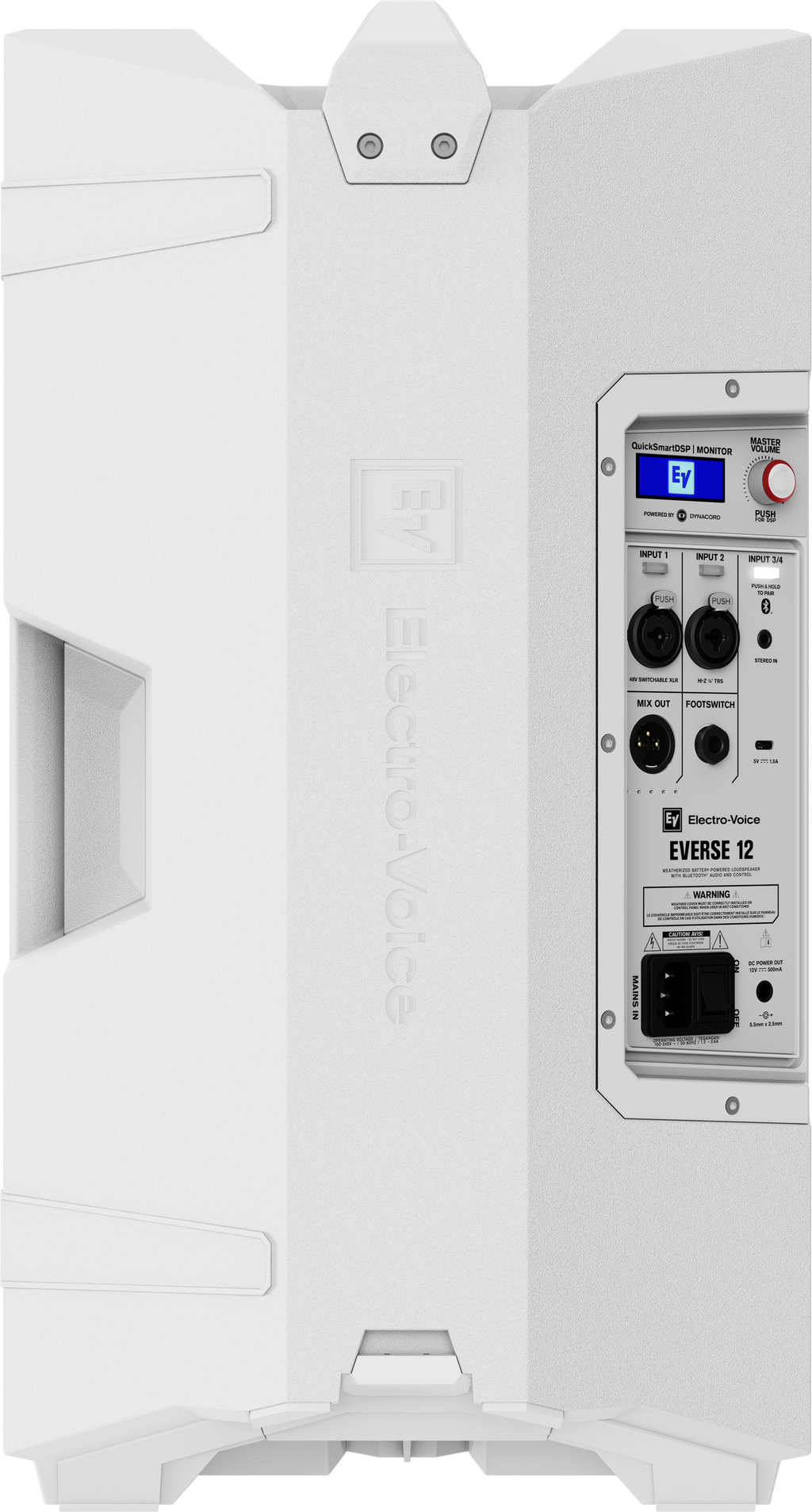 Electro-Voice EVERSE 12 Weatherized 12-inch 400W Battery-Powered Loudspeaker (White)