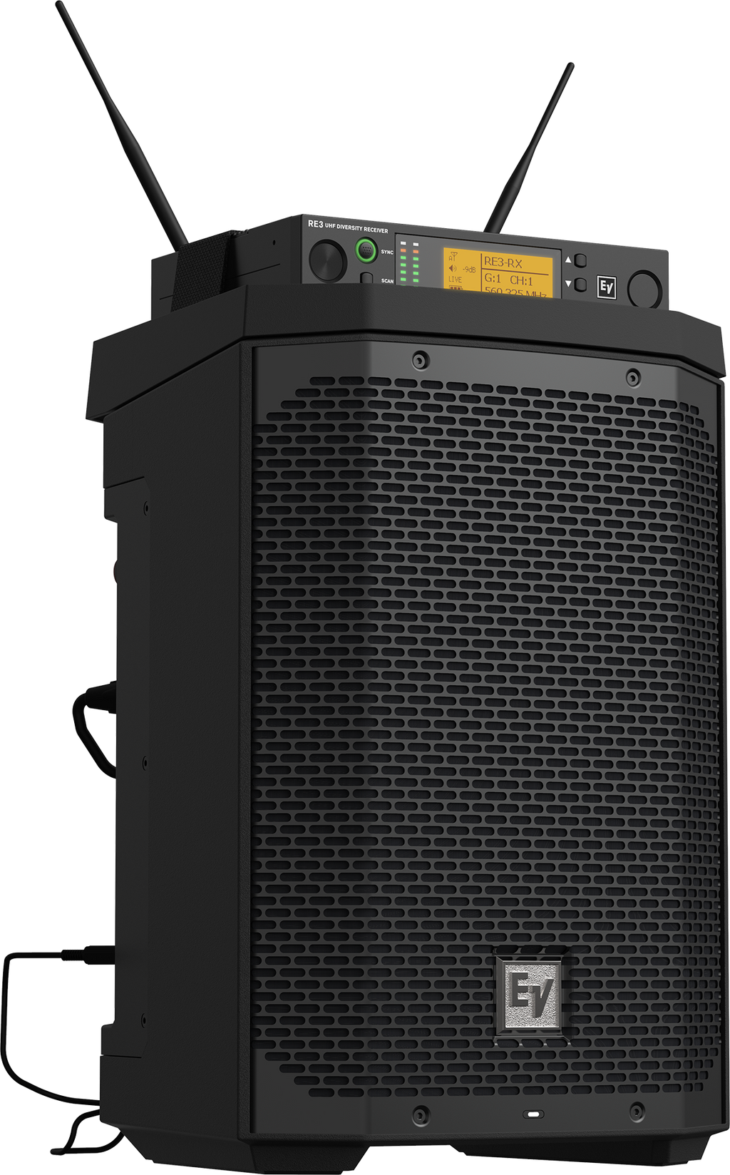 Electro-Voice EVERSE 8 Weatherized 8-inch 400W Battery-Powered Loudspeaker (Black)