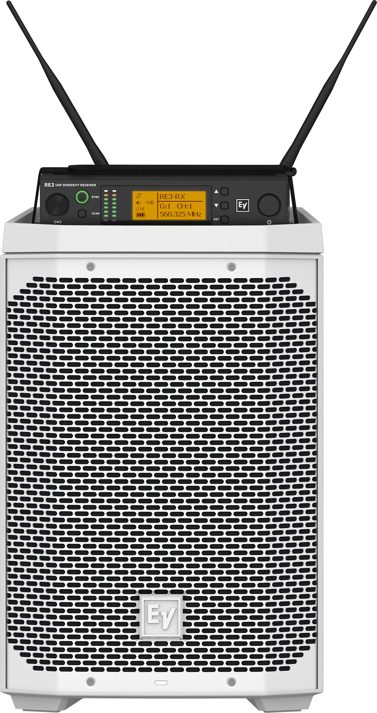 Electro-Voice EVERSE 8 Weatherized 8-inch 400W Battery-Powered Loudspeaker (Black)