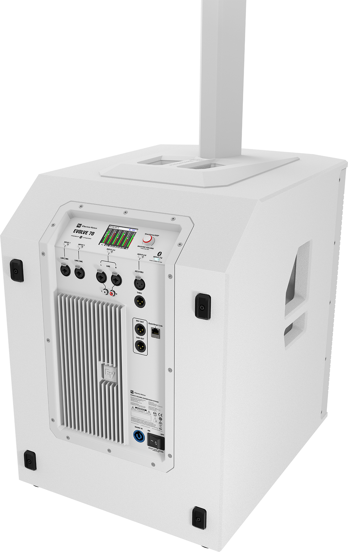 Electro-Voice EVOLVE 70 15-inch 2100W Powered Subwoofer (White)