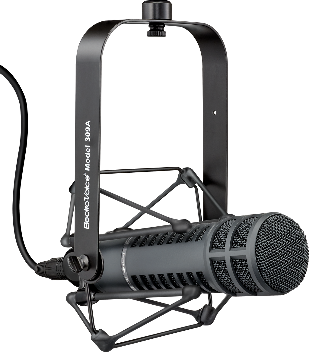 Electro-Voice RE20 Variable-D Dynamic Cardioid Broadcast Microphone (Black)
