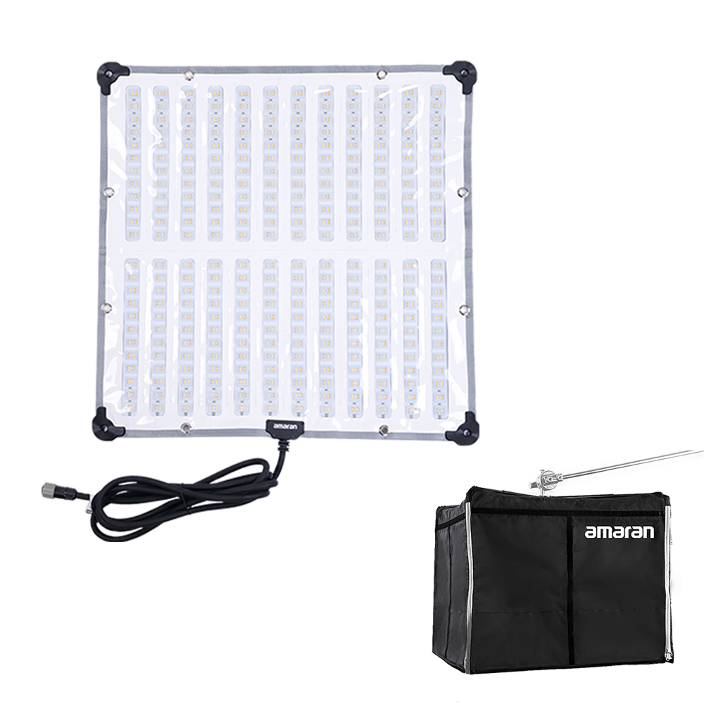 amaran F22x - 2'x2' LED Mat Bi-Color (V-Mount), 200W, 2500K - 7500K CCT, CRI 95