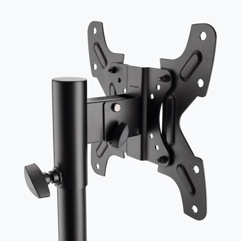 On-Stage FPS6000, Air-Lift Flat Screen Mounting System, Height Adjustment 47" - 74", 50 lbs. Weight Capacity, 46" Base Spread, Steel and Aluminum Construction, Black