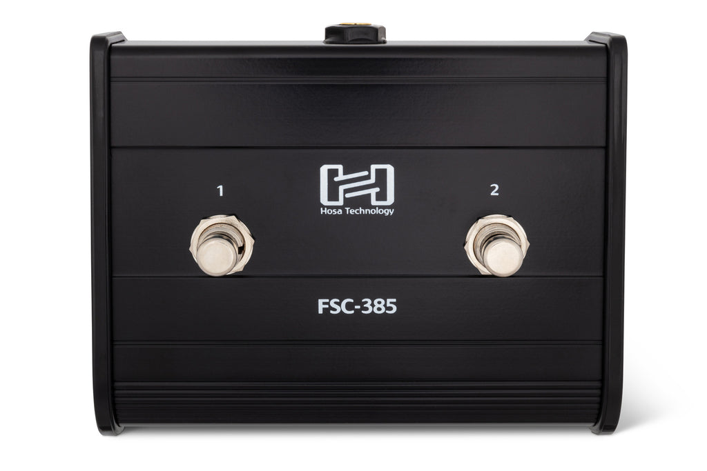 HOSA - Footswitch, Guitar-style, Dual-latching