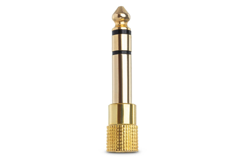 HOSA - Headphone Adapter, 3.5 mm TRS to 1/4 in TRS