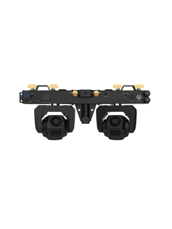 Chauvet DJ GigBAR Bridge ILS, 5-in-1 Pack-n-Go Lighting System with Bridge Bar, Derbys, Pars, Lasers and Strobes, ILS Compatible