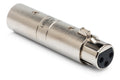 HOSA - Ground Lifter, XLR3F to XLR3M