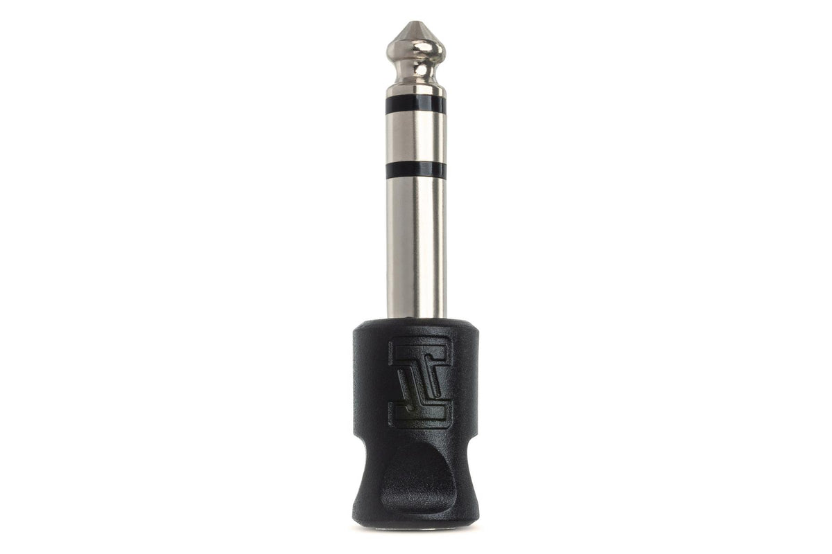 HOSA - Adapter, 3.5 mm TRS to 1/4 in TRS