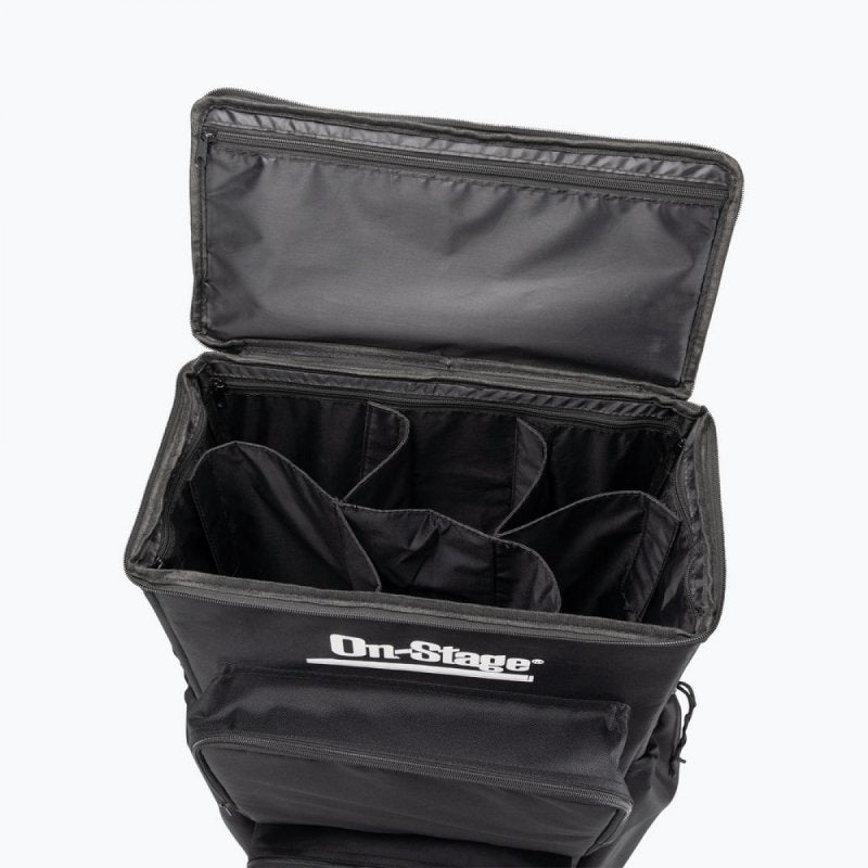 On-Stage GR9000, Gig Rider, Bottom Front Compartment Provides Space for Additional equipment,, Easy for You to Lift and Carry