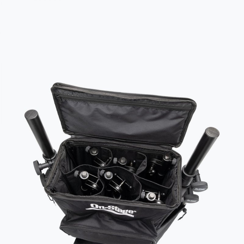 On-Stage GR9000, Gig Rider, Bottom Front Compartment Provides Space for Additional equipment,, Easy for You to Lift and Carry