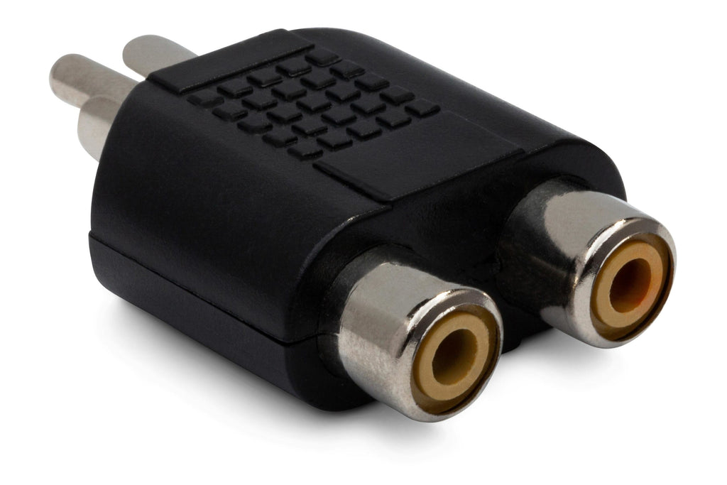 HOSA - Adapter, Dual RCA to RCA