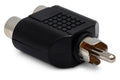 HOSA - Adapter, Dual RCA to RCA