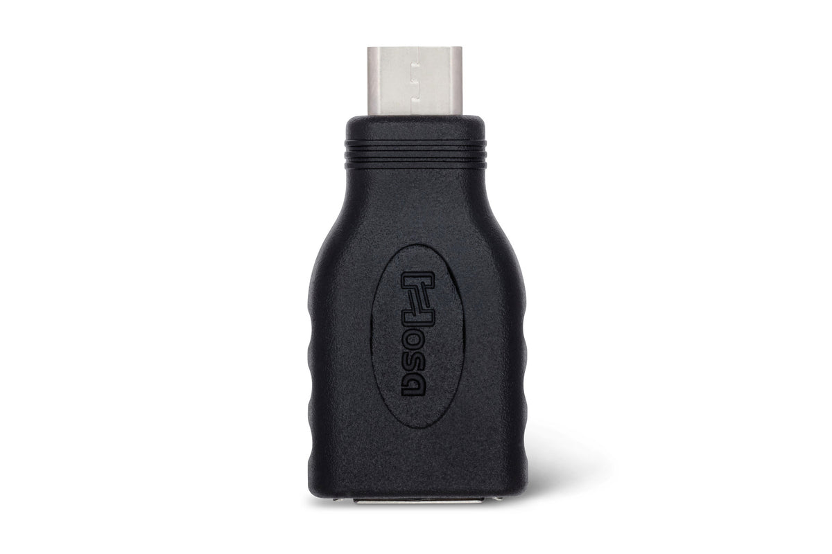 HOSA - Adapter, USB 3.1 Type-C male to USB 3.0 female