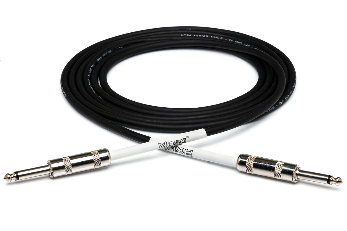 HOSA - Guitar Cable, Hosa Straight to Right-angle, 5 ft
