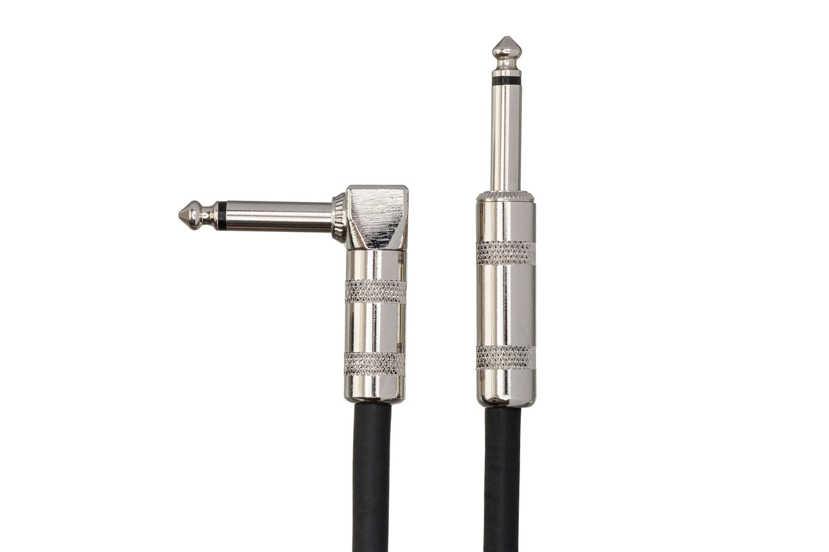 HOSA - Tweed Guitar Cable, Hosa Straight to Right-angle, 18 ft