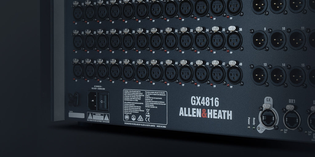 Allen & Heath GX4816 48x16 Audio Expander with dLive Connectivity