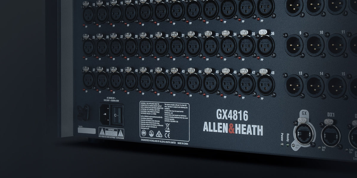 Allen & Heath GX4816 48x16 Audio Expander with dLive Connectivity