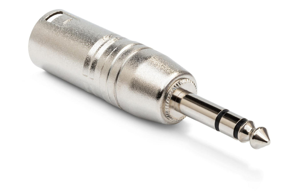 HOSA - Adapter, XLR3M to 1/4 in TRS