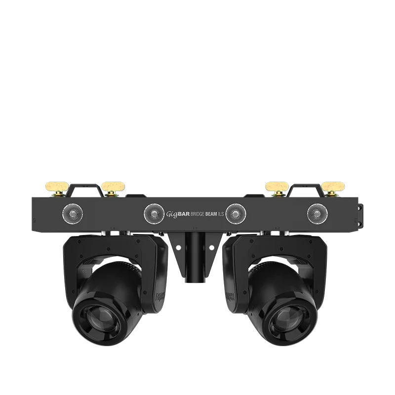 Chauvet DJ GigBAR Bridge Beam ILS, 6-in-1 Pack-n-Go Lighting System with Moving Beam Effects, Derbys, Pars, Lasers and Strobes, ILS Compatible