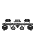 Chauvet DJ GigBAR Move + ILS, 6-in-1 Pack-n-Go Lighting System with Moving Heads, Derbys, Pars, Lasers and Strobes, ILS Compatible