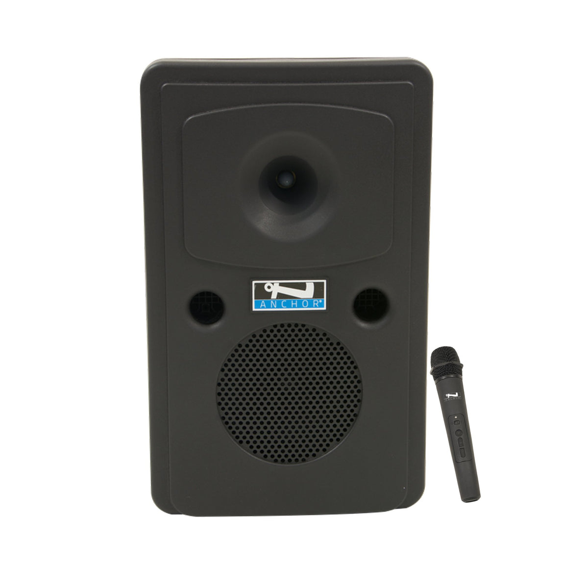 Anchor Audio Go Getter 2 Air X2 - Go Getter 2 Pair, AnchorAIR, two wireless belt pack transmitters with headband microphones and two speaker stands