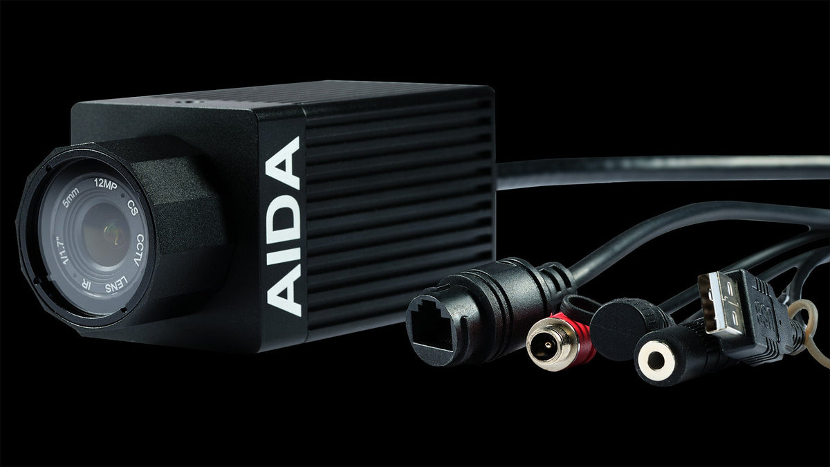AIDA HD-NDI3-IP67, FHD 120fps NDI®|HX3/IP/SRT PoE Weatherproof POV Camera