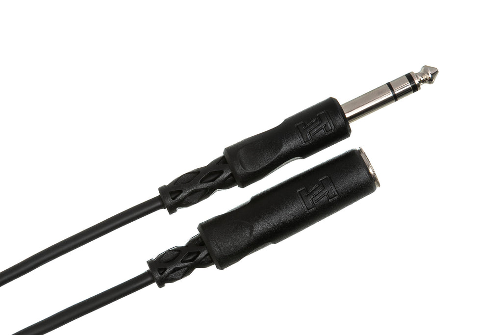 HOSA - Headphone Extension Cable, 1/4 in TRS to 1/4 in TRS, 25 ft
