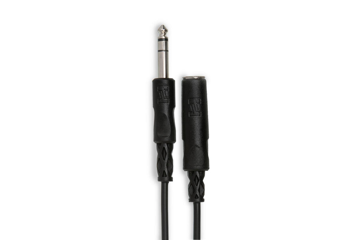 HOSA - Headphone Extension Cable, 1/4 in TRS to 1/4 in TRS, 25 ft