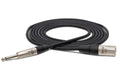 HOSA PRO - Pro Unbalanced Interconnect, REAN 1/4 in TS to XLR3M, 15 ft