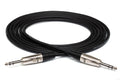 HOSA PRO - Pro Stereo Interconnect, Dual REAN 1/4 in TRS to Same, 1.5 ft