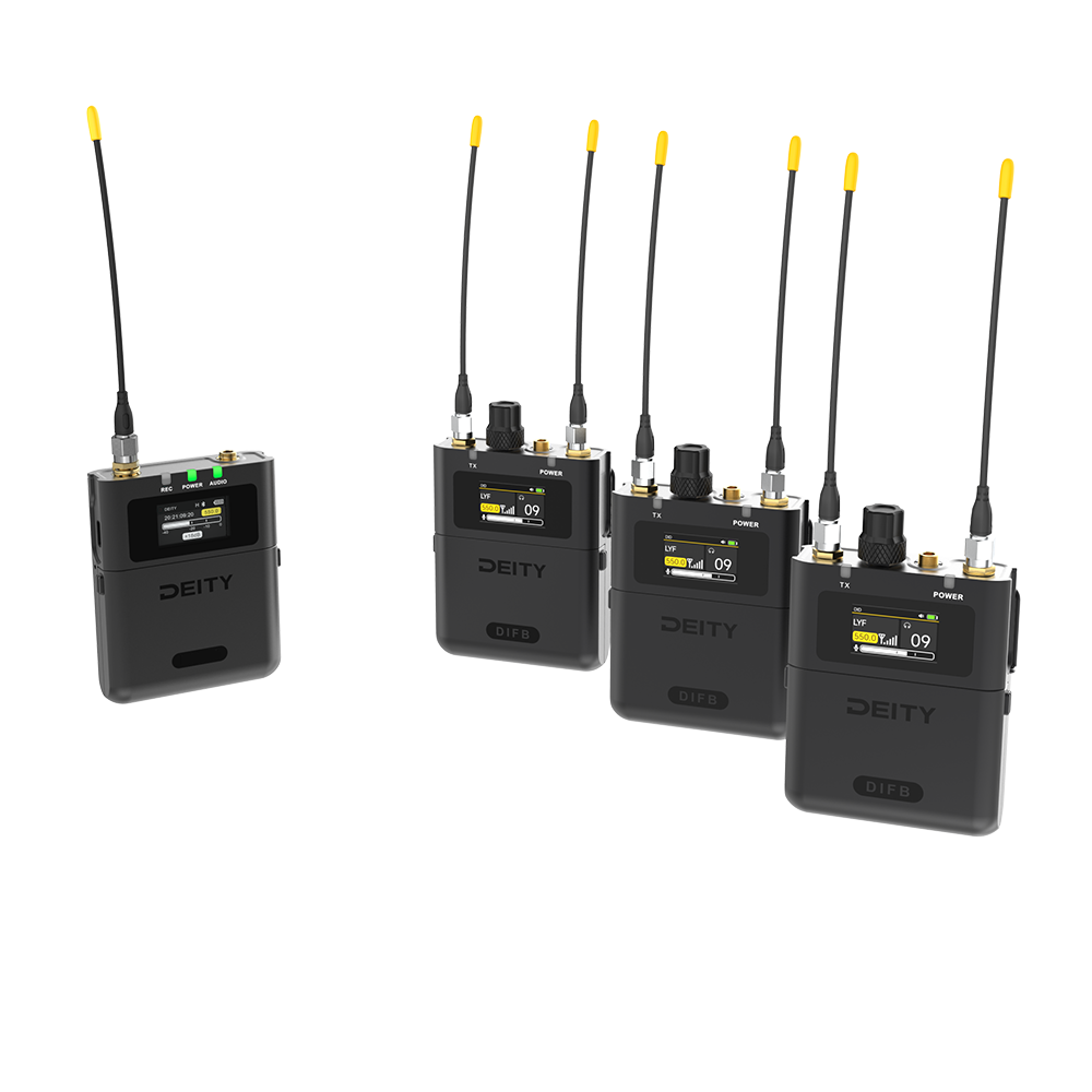 Deity HUSH Wireless DIFB Kit, Wireless Microphone