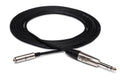 HOSA PRO - Pro Headphone Adapter Cable, REAN 3.5 mm TRS to 1/4 in TRS, 25 ft