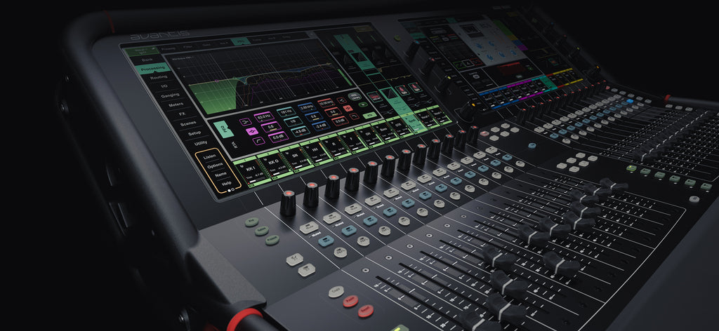 Allen & Heath Avantis Solo 64-Channel Digital Mixer with dPack Upgrade - View 2