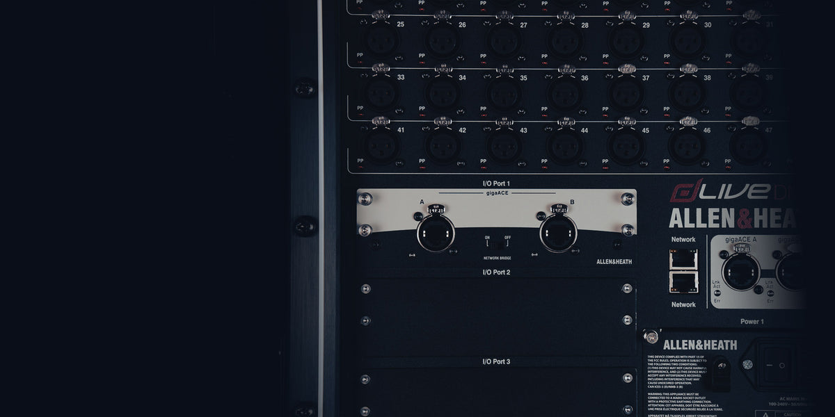 Allen & Heath M-DL-GACE-A gigaACE 128x128 96kHz Network Card