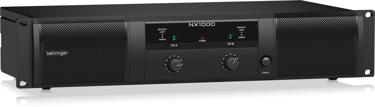 Behringer NX1000 Ultra-Lightweight 1000W Class-D Power Amplifier