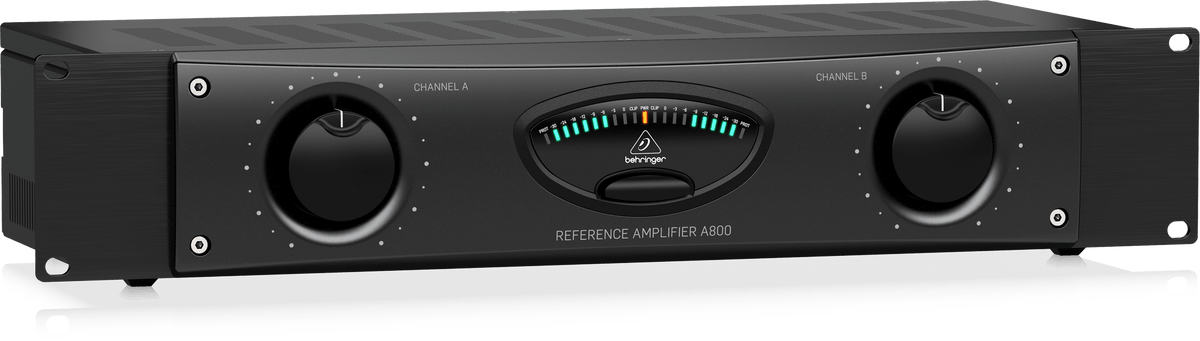 Behringer A800 2-Channel 800W Reference Class-D Power Amplifier