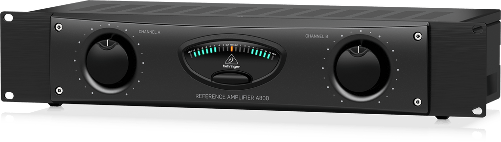 Behringer A800 2-Channel 800W Reference Class-D Power Amplifier