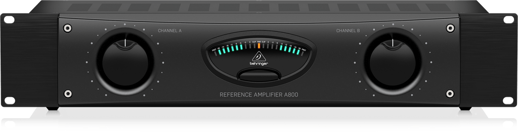 Behringer A800 2-Channel 800W Reference Class-D Power Amplifier