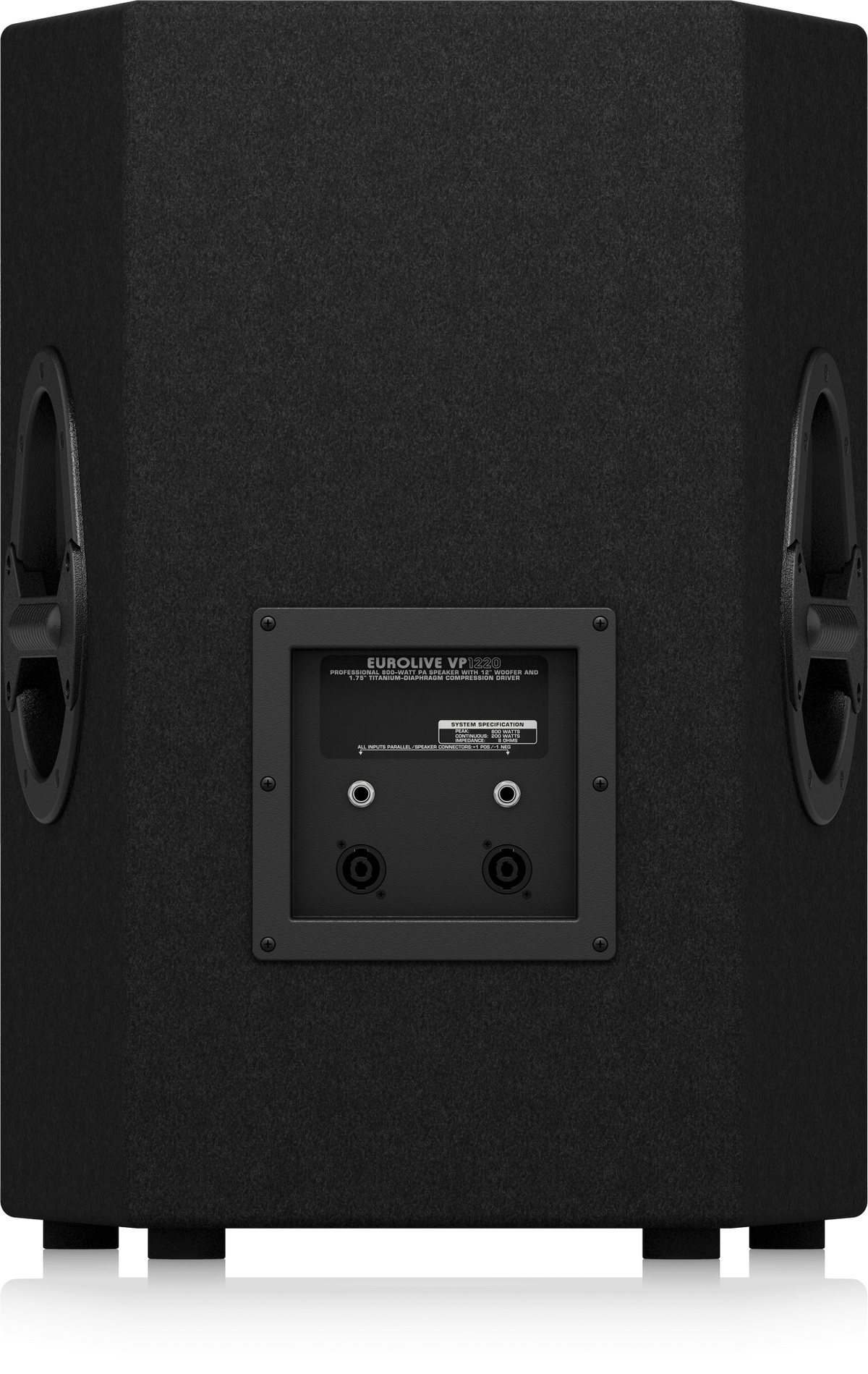 Behringer VP1220 Professional 800W PA Speaker with 12" Woofer and 1.75" Titanium-Diaphragm Compression Driver