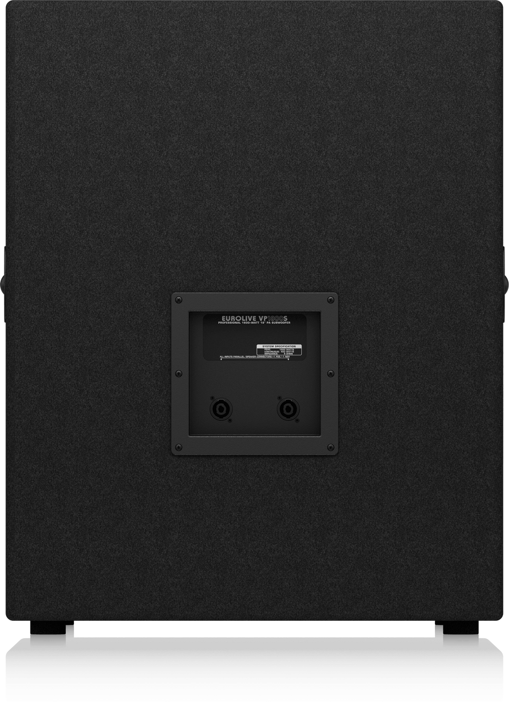 Behringer VP1800S Professional 1600W 18" PA Subwoofer