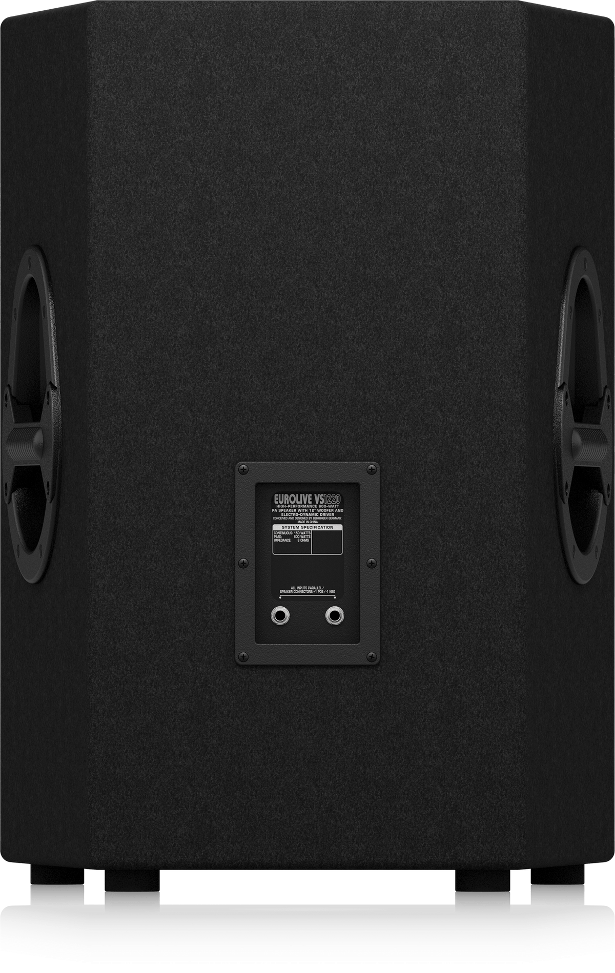 Behringer VS1220 High-Performance 600W PA Speaker with 12" Woofer and Electro-Dynamic Driver