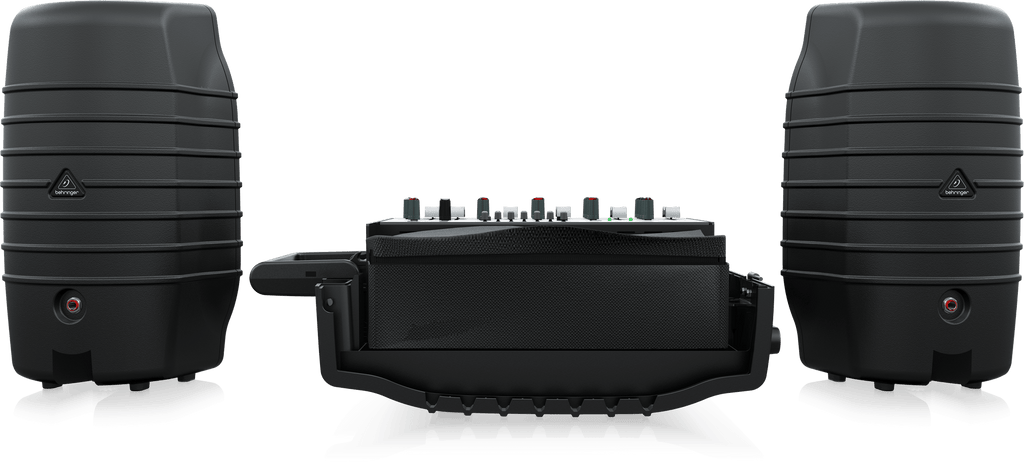 Behringer Europort PPA200 Ultra-Compact 200W 5-Channel Powered Mixer with Wireless Microphone Option