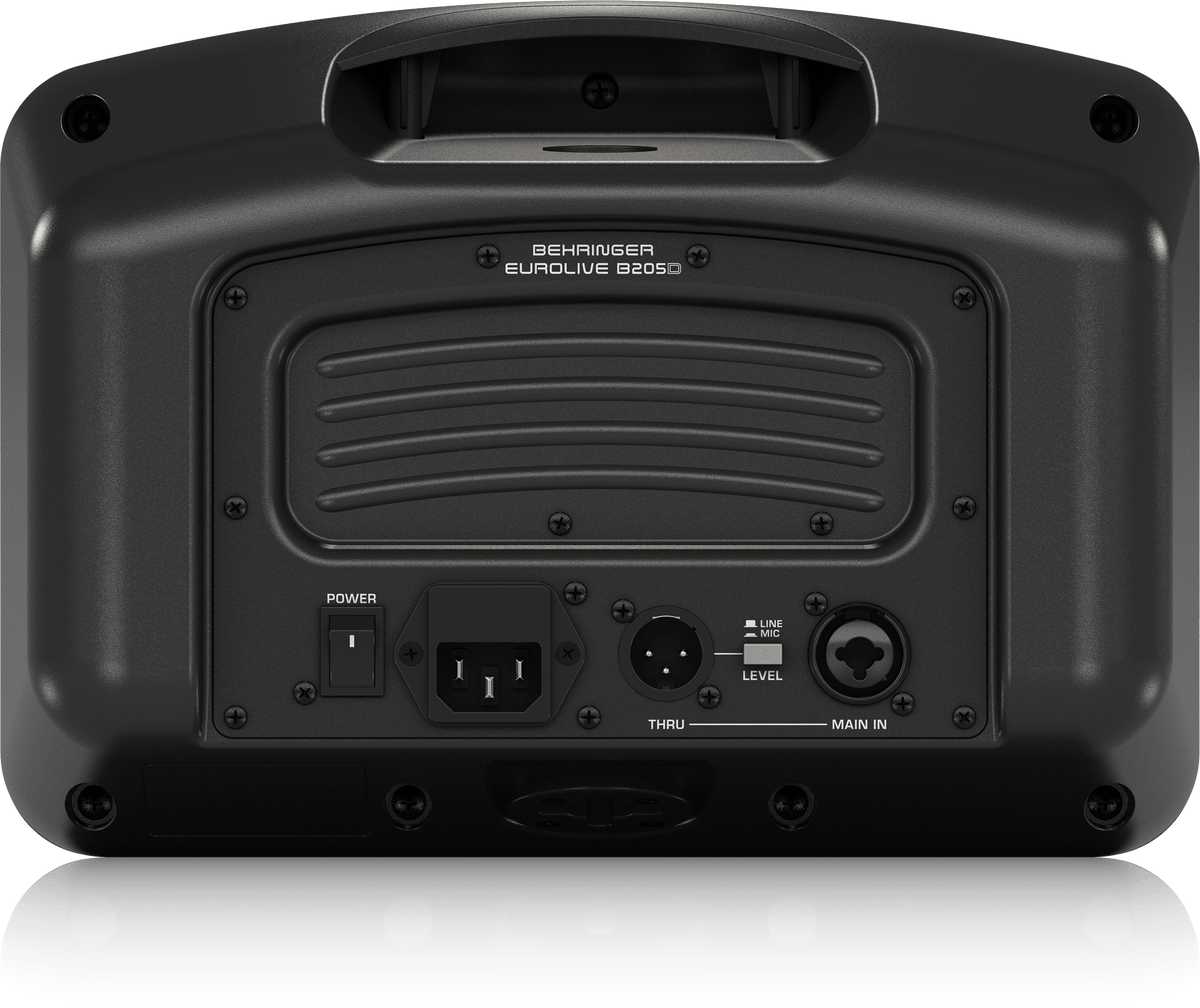 Behringer B205D Ultra-Compact 150W Active PA and Monitor Speaker with 5.25" Driver