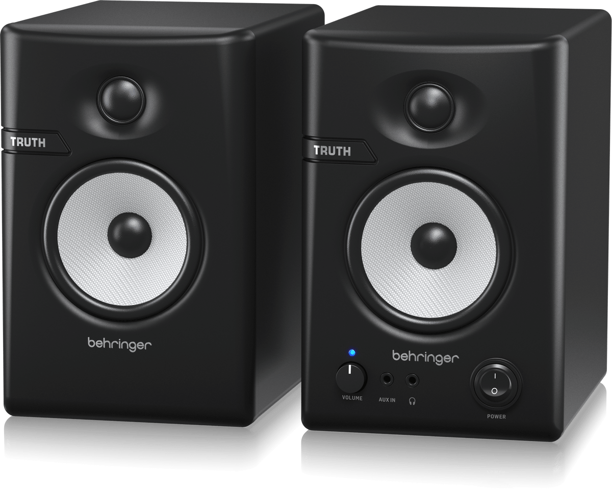 Behringer Truth 3.5 BT active 2-way 3.5-inch studio monitors, Bluetooth, 64W with advanced waveguide